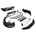 thumbnail image 3 of Ikon Motorsports Bumper Body Kits Conversion& Trunk Spoiler& Side Skirt& Muffler Compatible with 2015-2024 Lamborghini Huracan LP580-2& LP610-4& EVO, Tecnica Style Front Rear Bumper Cover Replacement, 3 of 8