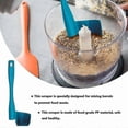 thumbnail image 3 of （Type B-Black-2PCS）2pcs-Set Rotating Spatula For Kitchen Thermomix Removing Portioning Food Multi-Function Rotary Ng Drums Spatula Ns2, 3 of 5