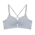 thumbnail image 5 of asdoklhq Summer Fall Sports Bras for Women 2025,Womens Fashion Plus Clearance Women Solid Underwired Sexy Sports Underwear Lingerie Everyday Bras, 5 of 9