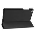 thumbnail image 6 of Allytech New Galaxy Tab A 8.0 Case 2019 Model SM-T295 T290, Premium PU Leather Trifold Stand Lightweight Magnetic Folio Style Case Cover for Samsung Galaxy Tab A 8.0 2019 T290, Black, 6 of 8