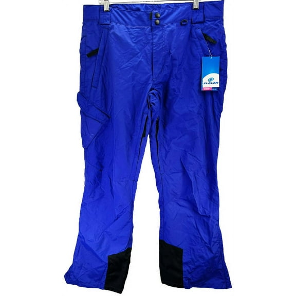 Slalom Women's Insulated Cargo Low Rise Snow Pant- Spec Blue, Large