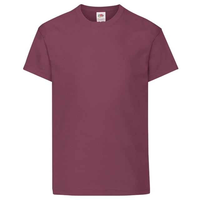 Fruit Of The Loom Boys/Girls Original Short Sleeve T-Shirt