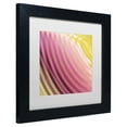 thumbnail image 3 of "Satin V" Canvas Art by Color Bakery White Matte, Black Frame, 3 of 4
