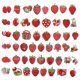 thumbnail image 1 of 50Pcs Strawberry Stickers DIY Lovely Strawberry Decals Computer Stickers Phone Laptop Stickers, 1 of 3