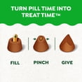 thumbnail image 6 of FELINE GREENIES PILL POCKETS Natural Cat Treats, Salmon Flavor, 1.6 oz. Pack (45 Treats), 6 of 11