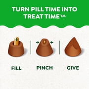 FELINE GREENIES PILL POCKETS Natural Cat Treats, Salmon Flavor, 1.6 oz. Pack (45 Treats)