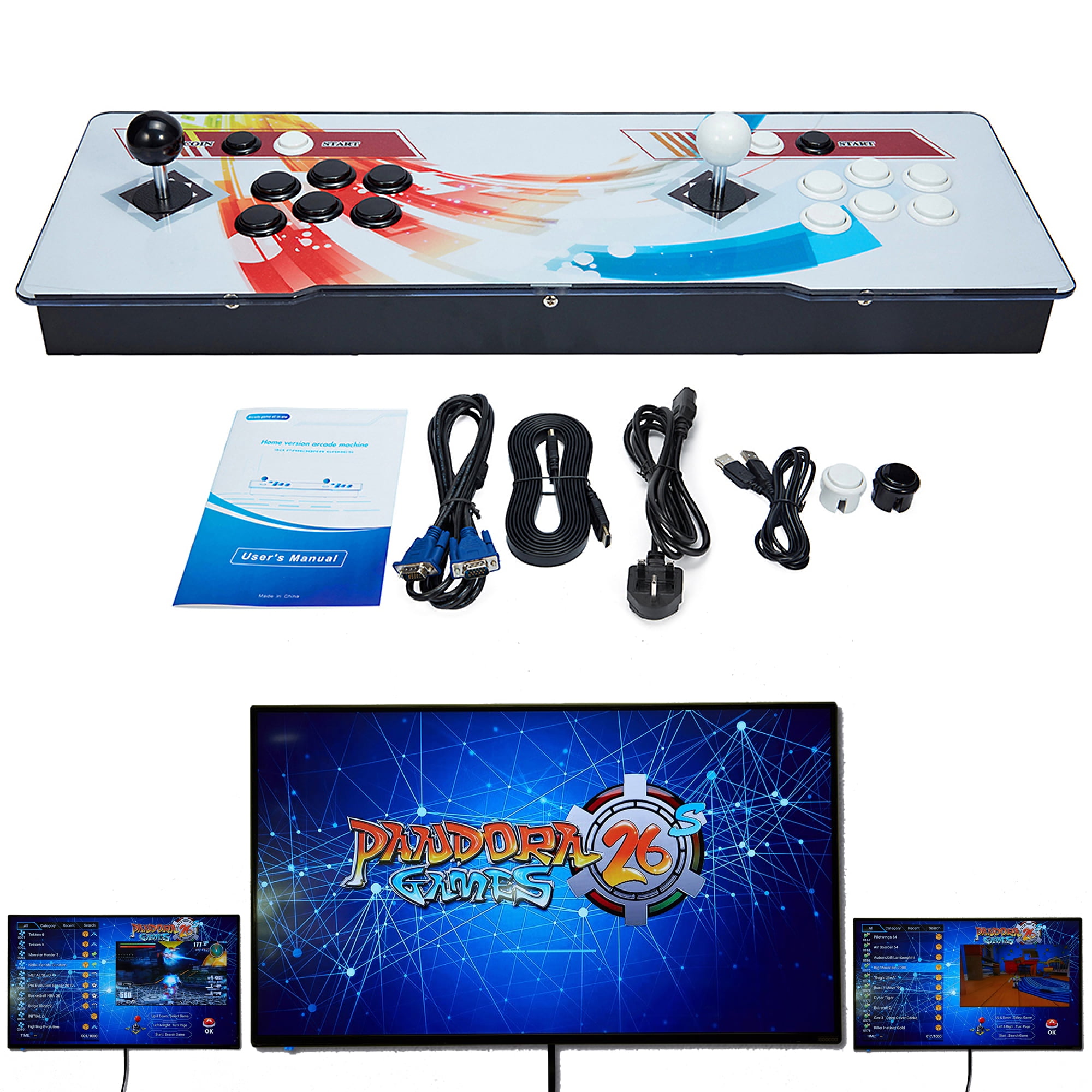  FVBADE[10000 Games in 1 Pandora Box Arcade Game