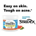 thumbnail image 4 of Stridex XL Face & Body Pads, Salicylic Acne Treatment Pads, Medicated and Alcohol Free, 90 Count, 4 of 8