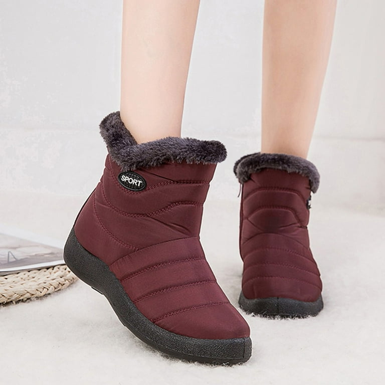 Walmart womens shop waterproof boots