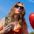 thumbnail image 5 of MyBat Pro Mood Series Case for Boost Celero 5G 2.0 - Neon Butterflies, 5 of 5