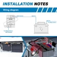thumbnail image 6 of GLOSO E99L Hi-Amp Thermal Circuit Breaker w/ LED indicator, Surface Mount, Manual Reset (T3), 1/4" Diagonal Studs, 150 Amps, 6 of 12