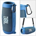 thumbnail image 6 of Silicone Case Cover Compatible with JBL Charge 5 Waterproof Portable Bluetooth Speaker - Blue, 6 of 7