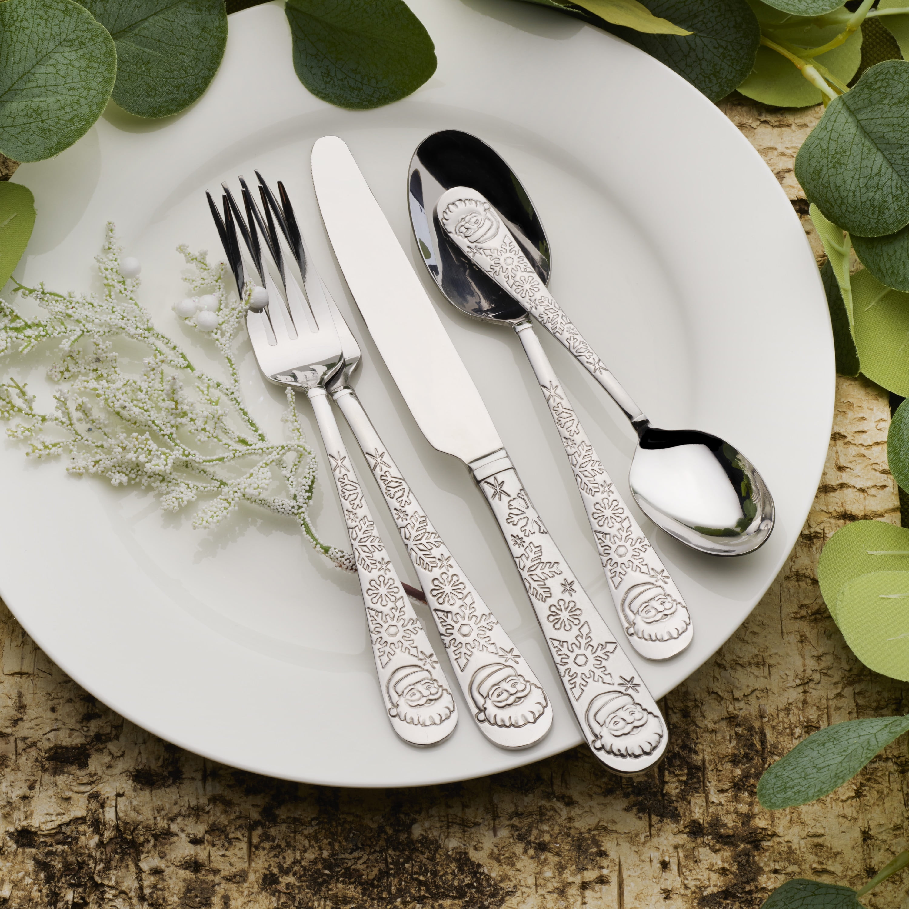 Contessina by Towle Sterling Silver Floral Flatware Set For 12