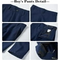 thumbnail image 5 of Lycody Boys' 3 pieces Suits Formal Tuxedo Slim Fit Boys Suit Set for Wedding Outfit Teen Boy Dress Clothes, 5 of 6