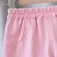 thumbnail image 5 of JoyHoop Baby Little Girls Solid Ruffles Cotton Shorts Pants (0-6 Years), 5 of 9
