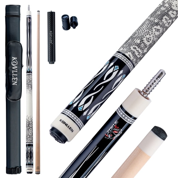 KONLLEN Pool Cue Stick with Canadian Maple shaft 11.5mm for Professional Billiard Cue Set