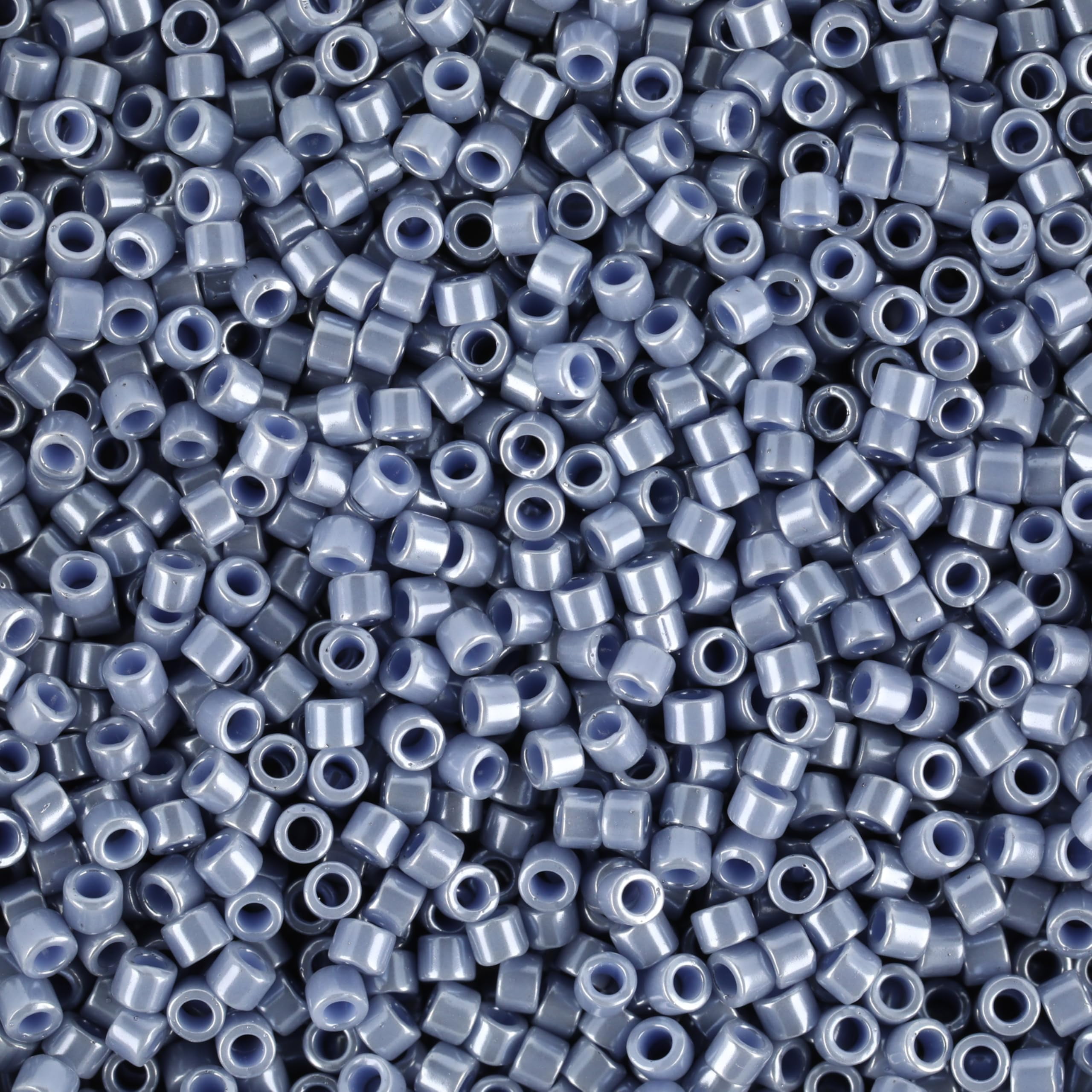 Miyuki Delica Seed Beads – Size 11/0 (1.6 mm), DB0267, Opq. Blueberry, 7.2 g, Approx. 1440 Beads