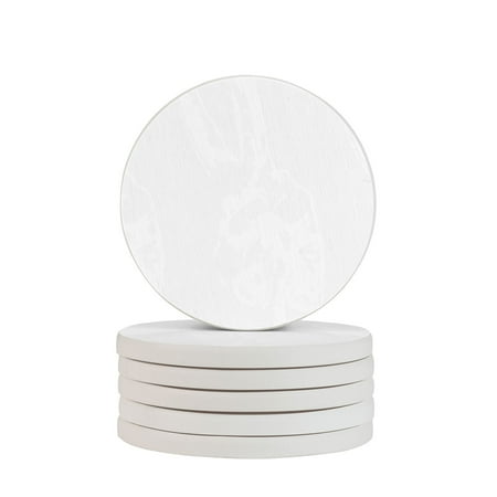 

Circular Drink Coasters Set Peace Sign Beautiful Home Decor Diatomite Heat-Resistant Diatomite Protect Table Countertop