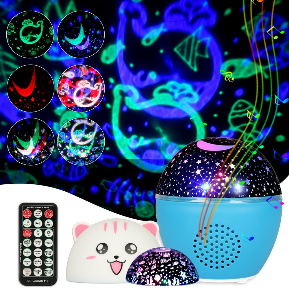 Star Projector Night Light, EEEkit LED Galaxy Projector 360° Rotation