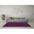 thumbnail image 3 of Ahgly Company Indoor Rectangle Abstract Purple Contemporary Area Rugs, 4' x 6', 3 of 4
