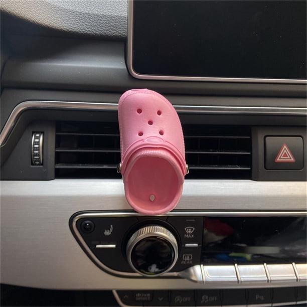 Bonita forma de zapato, ventilación de aromaterapia, piedra de amor para coche, Perfume creativo, difusor de Perfume para coche, Clip para acondicionamiento, accesorios de Interior de coche Price drop