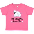 thumbnail image 3 of Inktastic My Granna Loves Me Lamb Boys or Girls Baby T-Shirt, 3 of 5