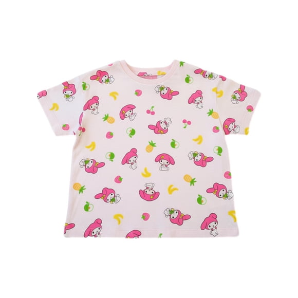 Playera Infantil Estampada My Melody Talla 8 Rosa