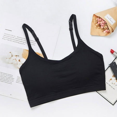 Abomasnow Wireless Bras for Women Seamless Comfort Cami Bra No Underwire Adjustable Straps Tank Top Bras Soft Lightly Lined Sports Bralettes