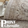 thumbnail image 4 of Tapis Vintage Floral Vieilli - Durable et Facile d'Entretien Parfait pour l'Entrée de la Cuisine et au-Delà - Tapis Intérieur Antidérapant Résistant à la Décoloration - Ajout Élégant à la Salle de Bain, 4 of 5