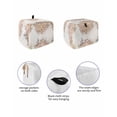 thumbnail image 2 of Abstract Toaster Cover 2 Slice, Retro Persian Style Turkey Style Flowers Bread Maker Cover Toaster Dust Cover with Pockets, Dust-Proof Cover for Kitchen Small Appliance 12x7.5x8in, 2 of 5