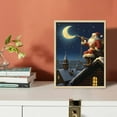 thumbnail image 3 of ONETECH Posters Vintage Canvas Wall Art Christmas Pictures Wall Decor Santa Portrait Painting Modern Art Canvas Art Poster And Wall Art Picture Print Modern Family Decor12x16inch, 3 of 4
