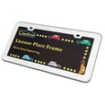 thumbnail image 5 of 2PCs Creathome Stainless Steel License Plate Frames with Mirror Polish Color, 5 of 9