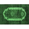 thumbnail image 1 of Ahgly Company Indoor Rectangle Persian Emerald Green Traditional Area Rugs, 8' x 12', 1 of 4