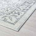 thumbnail image 5 of Traditional 2x3 Area Rug (2' x 3'4'') Floral Cream, Gray Indoor Scatter Easy to Clean, 5 of 8