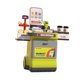 thumbnail image 4 of Caja registradora para niños, juego de simulación, juego de simulación, coordinación mano-ojo, adorno, tienda, supermercado, de comestibles, de comida Verde, 4 of 8