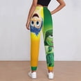 thumbnail image 2 of Animated Inside Out Womens Sweatpants Joggers Pants Daily Trousers 3D Printing Novelty Casual Sweatpants With Drawstring Closed Bottom, 2 of 7