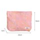 thumbnail image 4 of Caja de maquillaje con flores bordadas, bolsa de lavado portátil para regalos navideños (rosa) Sywqhk Cuidado Belleza, 4 of 8