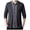 Grey*, variant on RUTAYY Men's Shirts Color Block Slim Fit Casual Long Sleeve Turndown Collar Button Down Comfortable Daily Wear Fashion Seaside Blouse