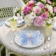 thumbnail image 4 of YingYouFu 20PC Butterfly Shaped Disposable Cocktail Napkins, Unique Pattern Soft Paper Beverage Party Napkins, Decorative Table Supply for Birthday Wedding, Baby Shower, Holiday Event Table Decor, 4 of 6