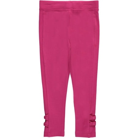 French Toast Little Girls' "Sweet Bow" Leggings (Sizes 4 - 6X) - medium pink, 6