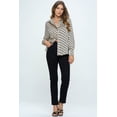 thumbnail image 2 of PROVA  Women's Targa Oversized Geometric Print Long Sleeve Button Down Top, 2 of 8