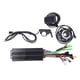 thumbnail image 2 of Controlador de Bicicleta eléctrica 30a 3 modo onda sinusoidal acelerador de pulgar en06 DC 24v 36v 48v panel de motor, 2 of 10