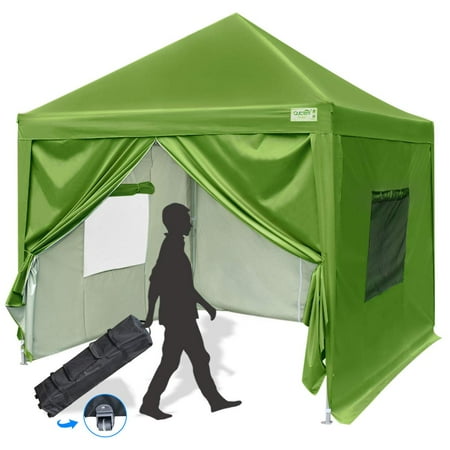 Quictent Privacy 10x10 Pop up Canopy tent Instant Folding ...