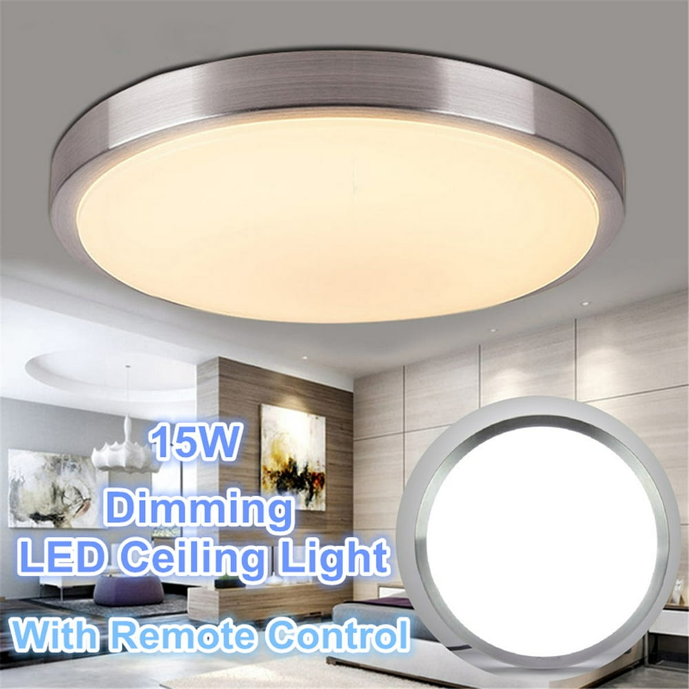 14'' Round LED Ceiling Light Warm White Dimming Ceiling Down Light 100