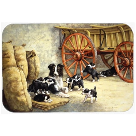 Border Collie Dog Litter Mouse Pad  Hot Pad or Trivet price history on PriceWatchPro