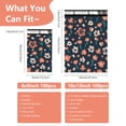 thumbnail image 3 of Poly Mailers 10x13 Inch 100 Pcs - Tulip Printed, 2.4mil Thick, Waterproof Tear Resistant Self-Sealing Shipping Bags for Small Business, 3 of 7