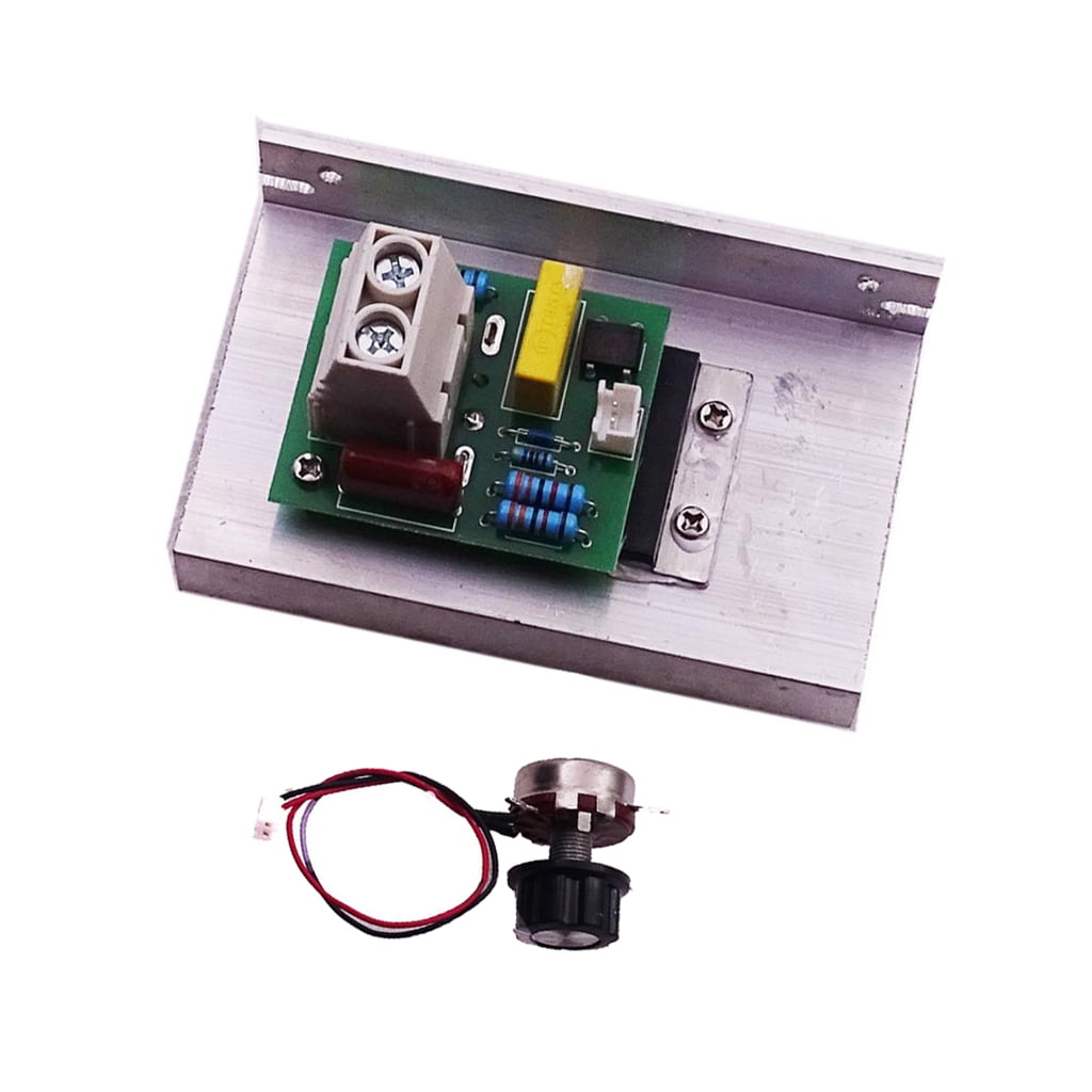 AC 220V 6000W SCR Voltage Regulator Motor Speed Controller Dimmer Thermostat 