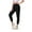 black, variant on Women's Lightweight Hiking Cargo Pants Outdoor Quick Dry Casual Travel Sweatpants Joggers Elastic Waist Button Pockets Black L