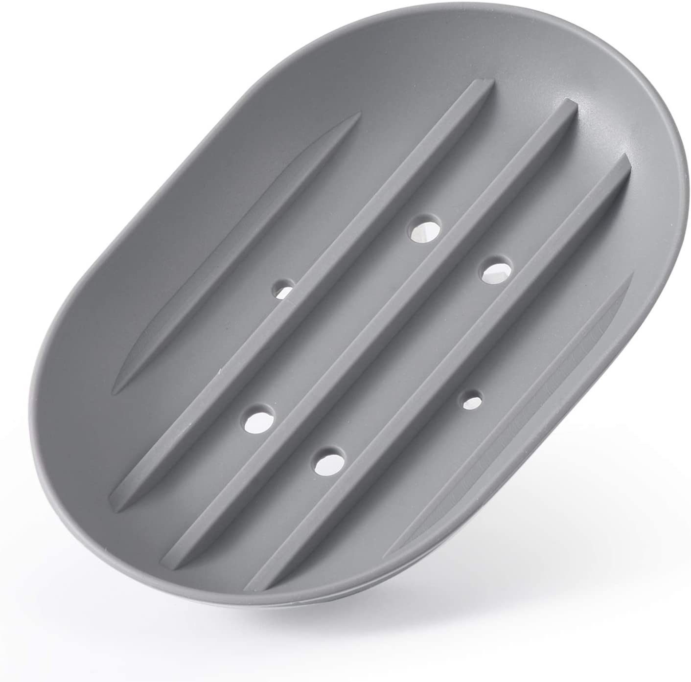 Soap Dish, Bathroom Soap Dishes Soap Holder Soap Tray with Holes to