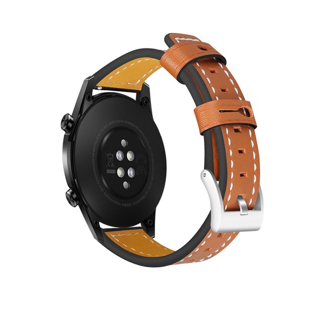Correa de reloj de cuero de 22 mm Correa de reloj de reemplazo de liberación rápida Reloj inteligente